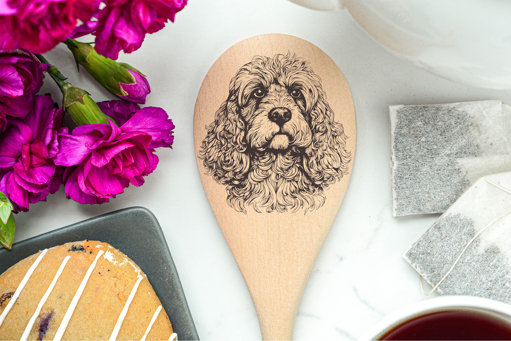 Cockapoo Wooden Spoon