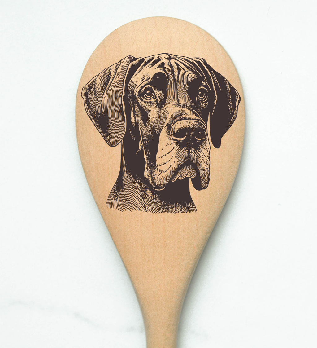 Great Dane - Floppy Wooden Spoon
