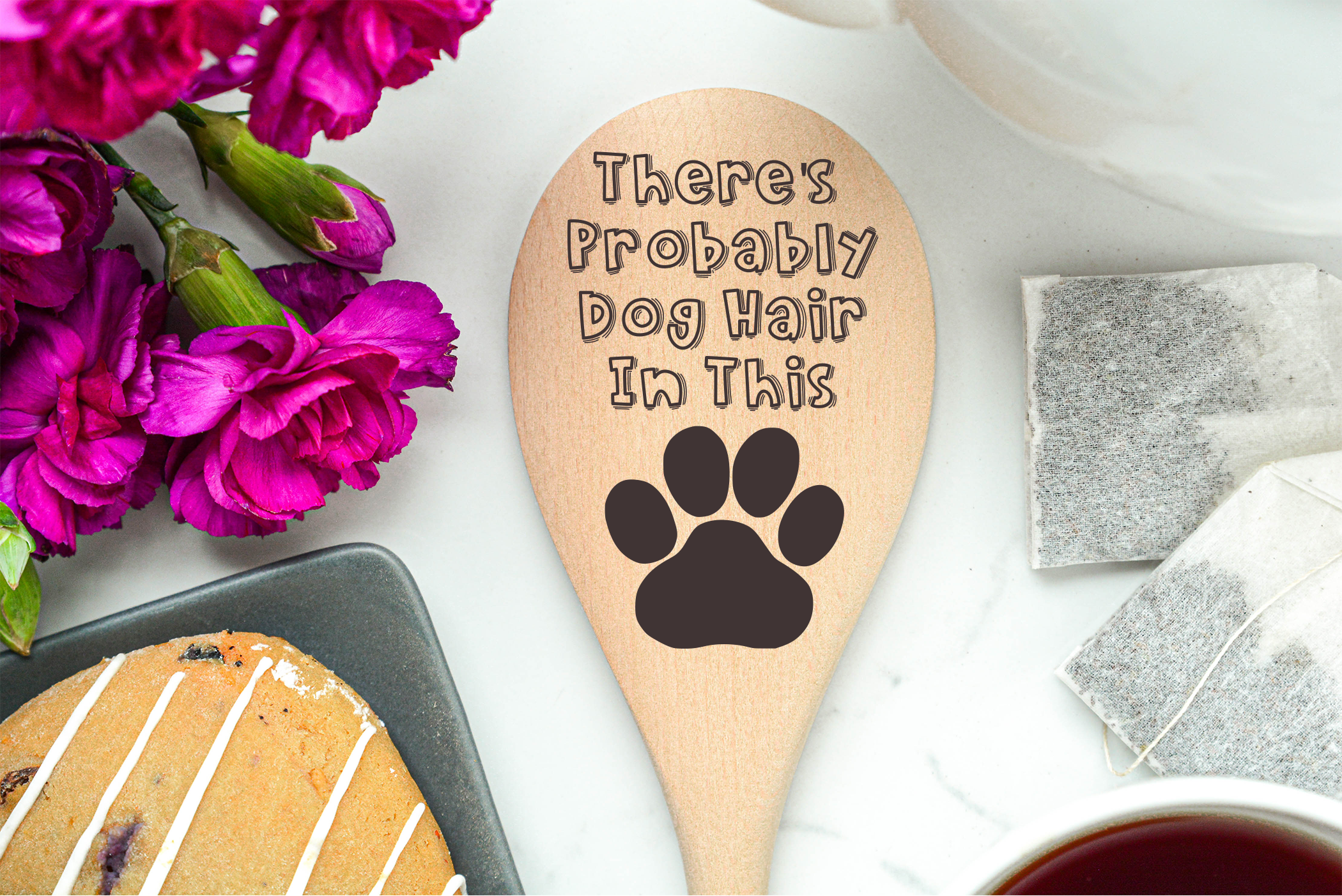 There's Probably Dog Hair In This Wooden Spoon