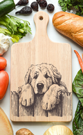 Great Pyrenees Cutting Cheese Board