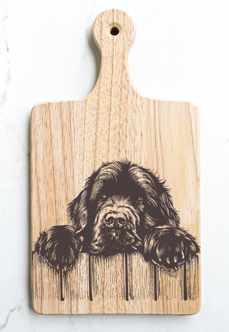 Newfoundland Newfie Cutting Cheese Board