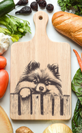 Pomeranian Cutting Cheese Board
