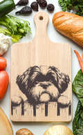 Shih Tzu Cutting Cheese Board