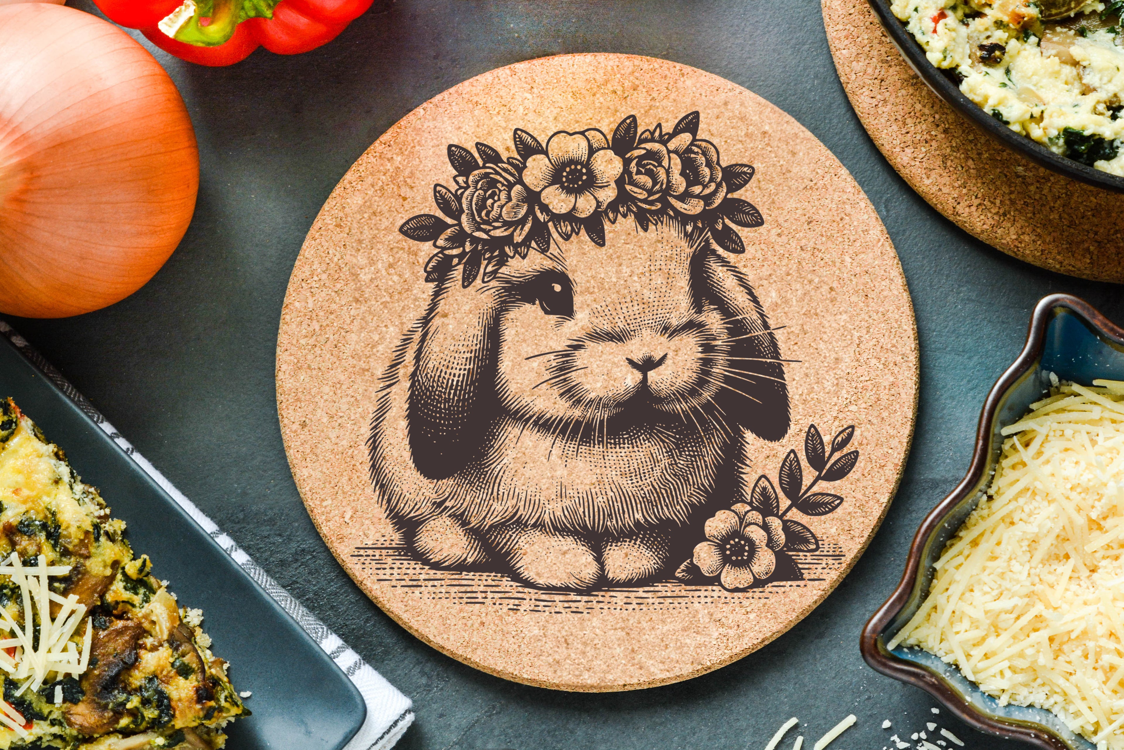 Rabbit Trivet