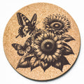Butterfly Sunflower Trivet