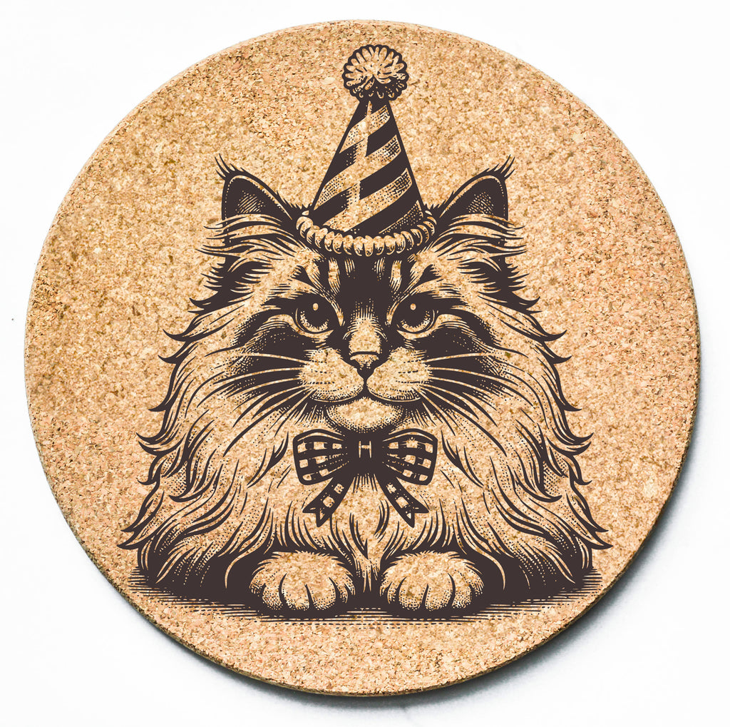 Party Cat Trivet