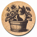 Cat Flowerpot Trivet