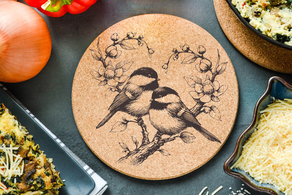 Chickadee Trivet