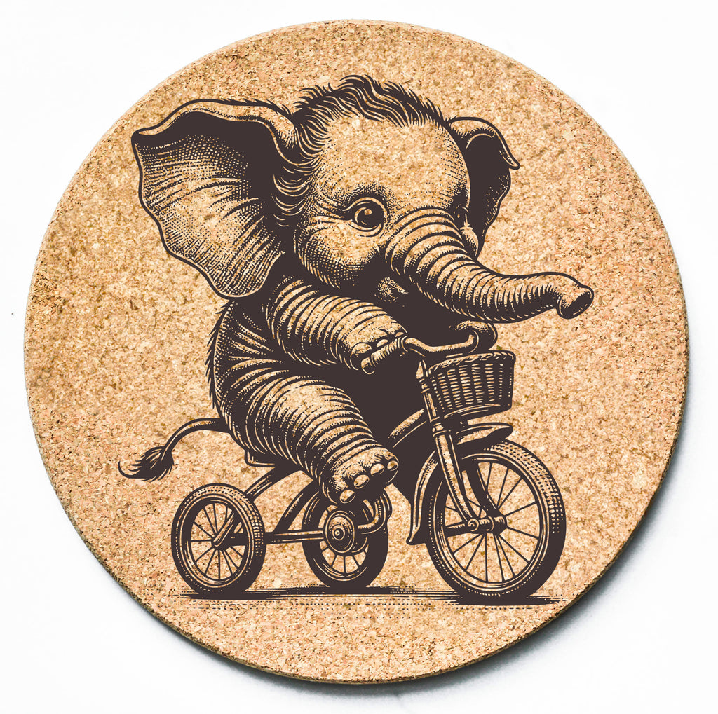 Elephant Bike Trivet
