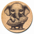 Elephant Peanut Trivet