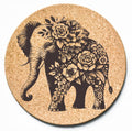 Floral Elephant Trivet