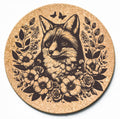 Floral Fox Trivet
