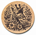 Floral Giraffe Trivet
