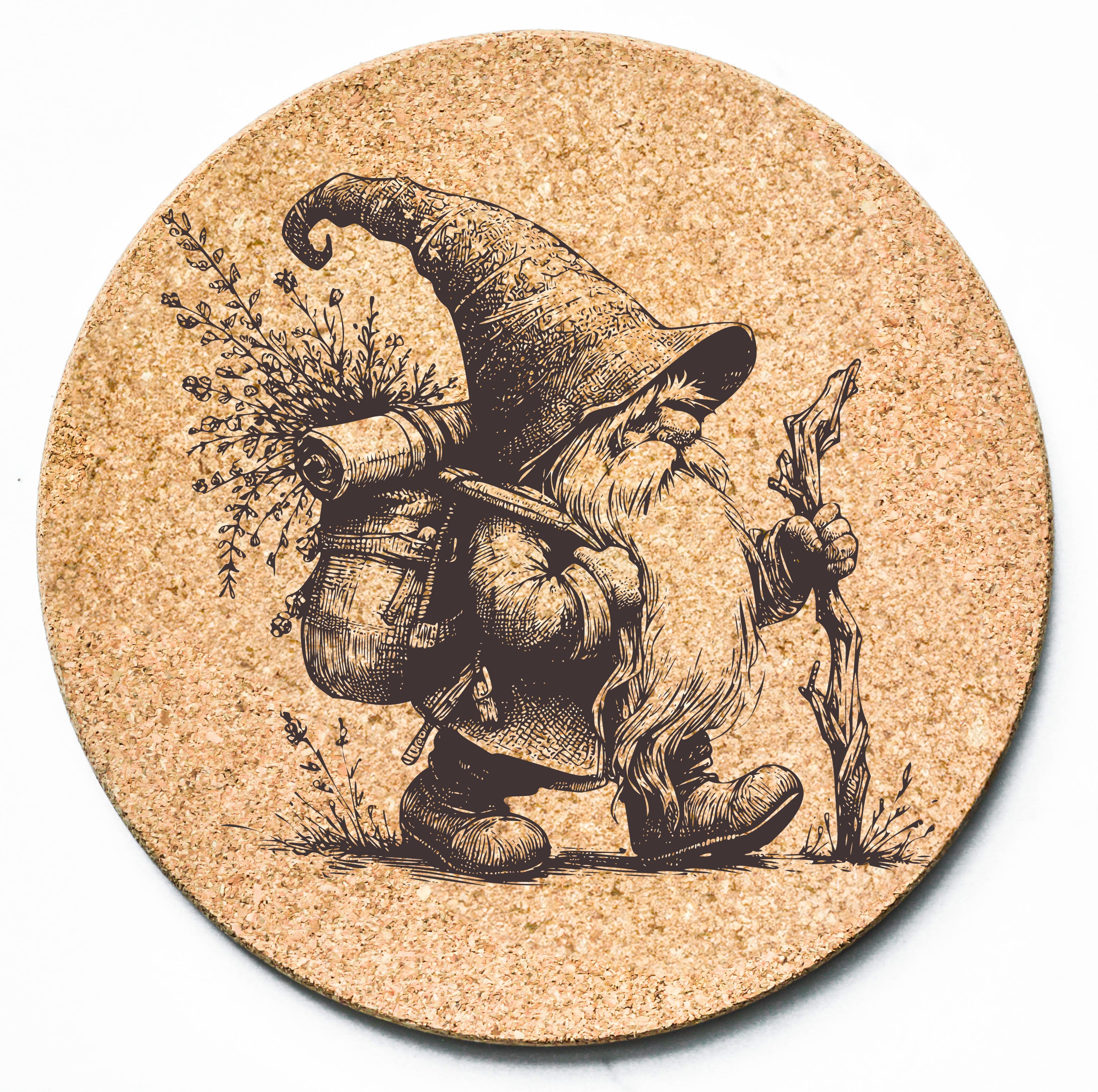 Gnome Traveler Trivet