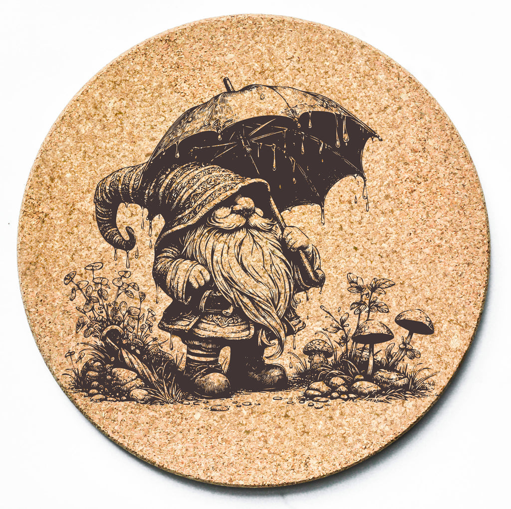 Gnome Umbrella Trivet