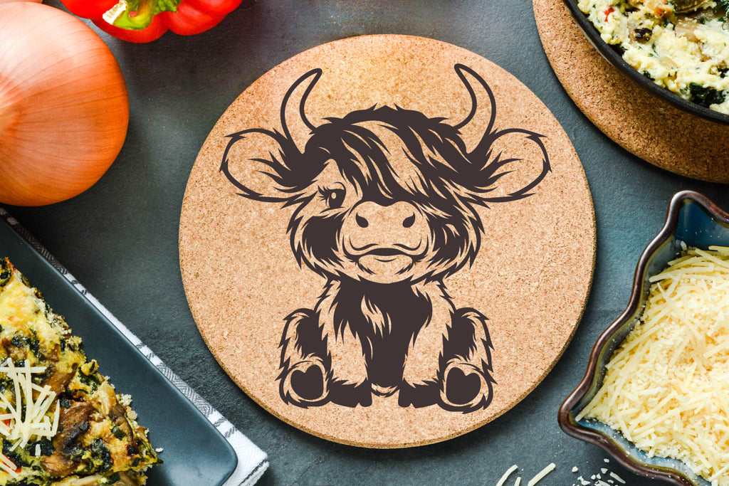 Highland Baby Trivet