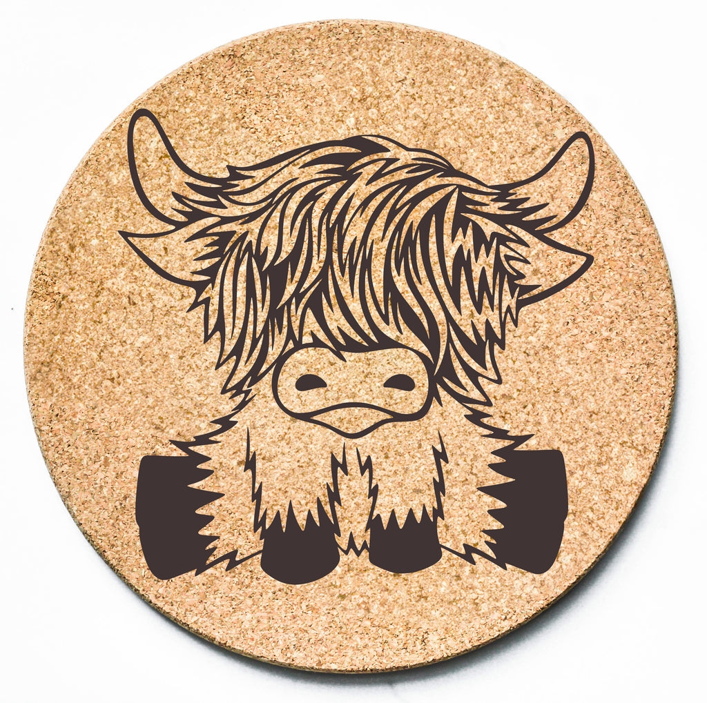 Highland Baby Trivet