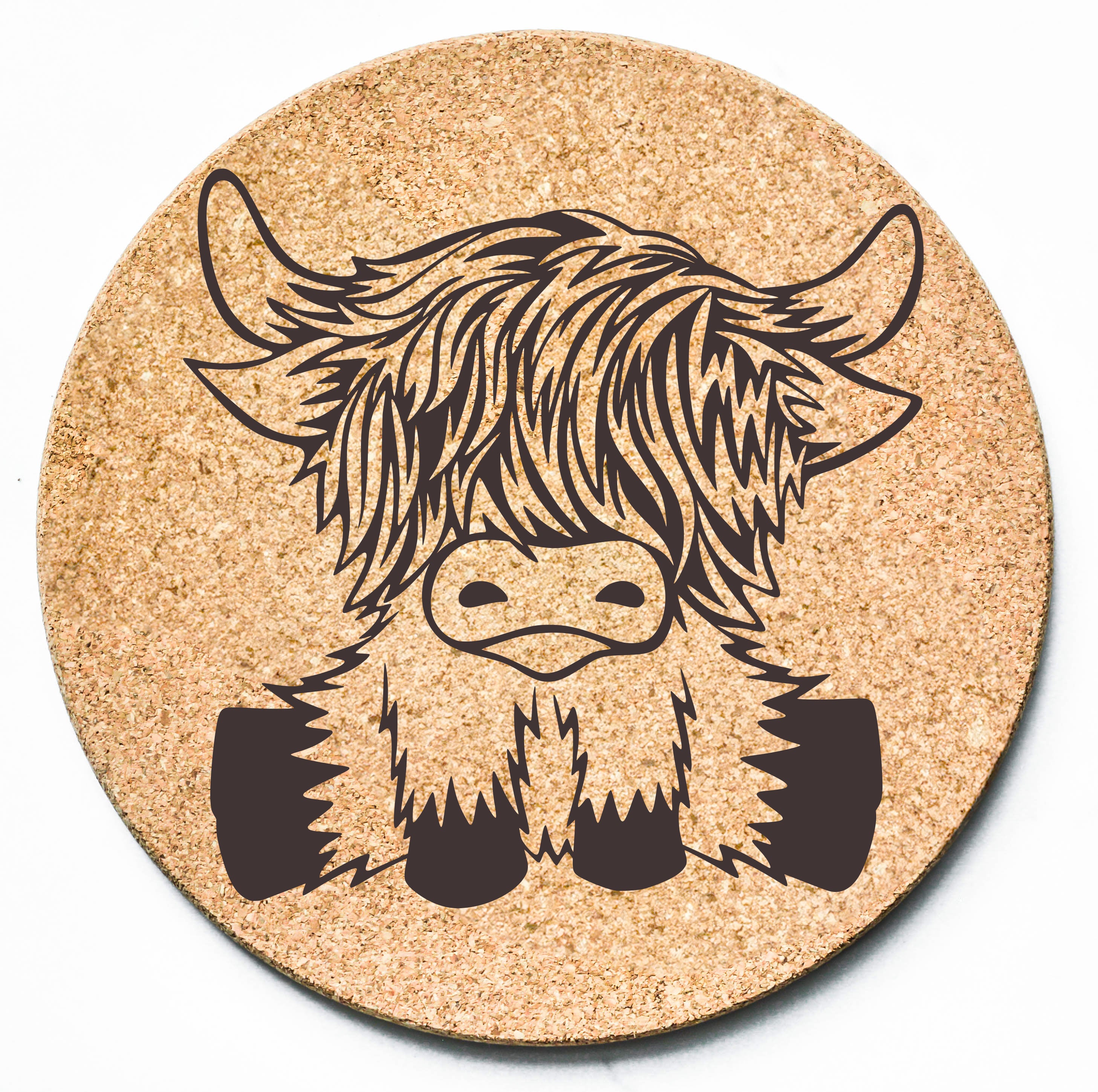 Highland Baby Trivet