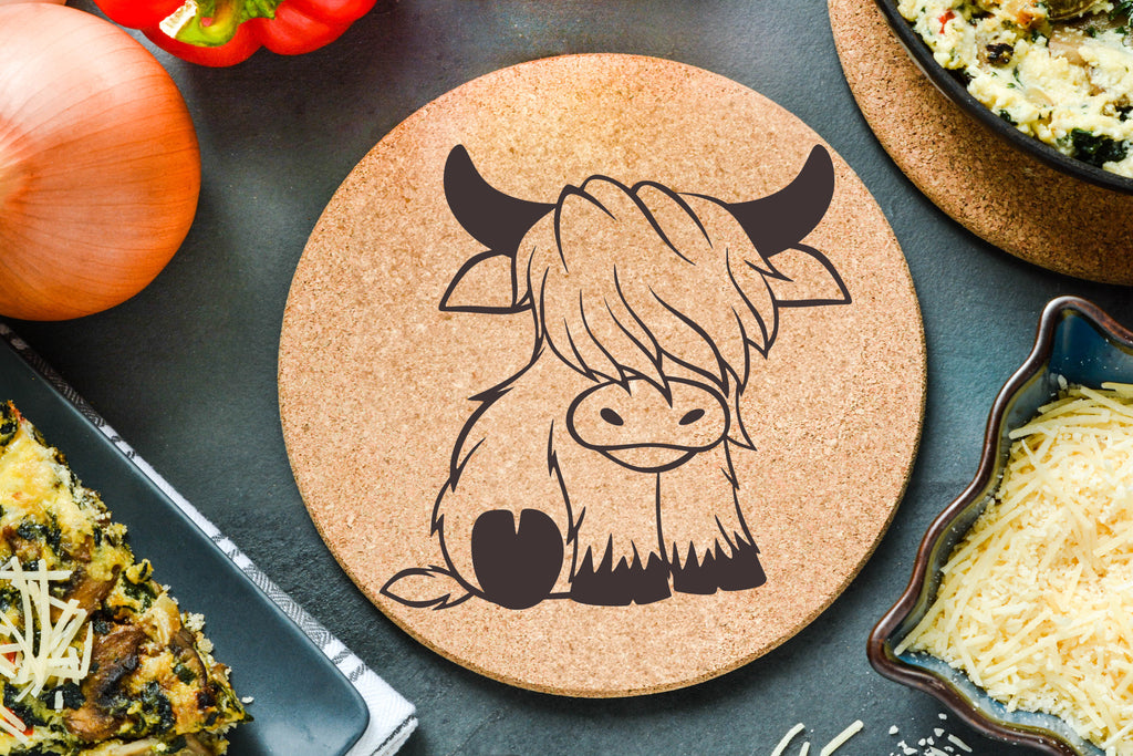 Highland Baby Trivet
