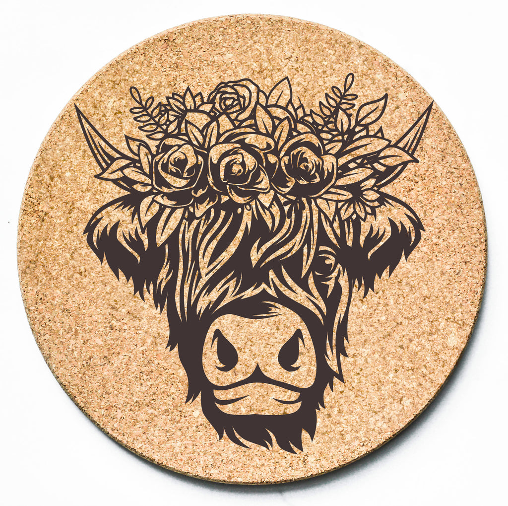 Highland Flower Crown Trivet