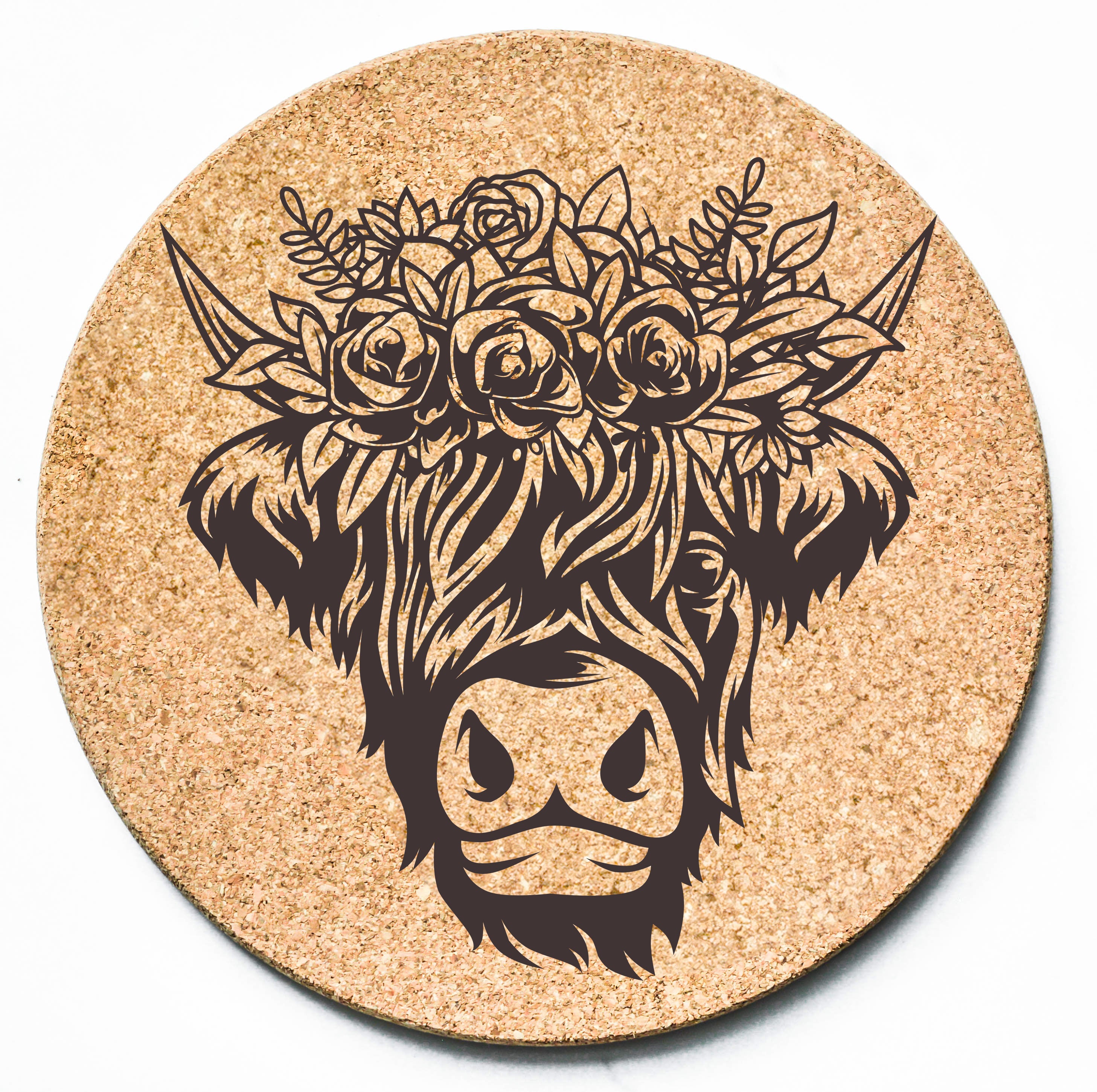 Highland Flower Crown Trivet