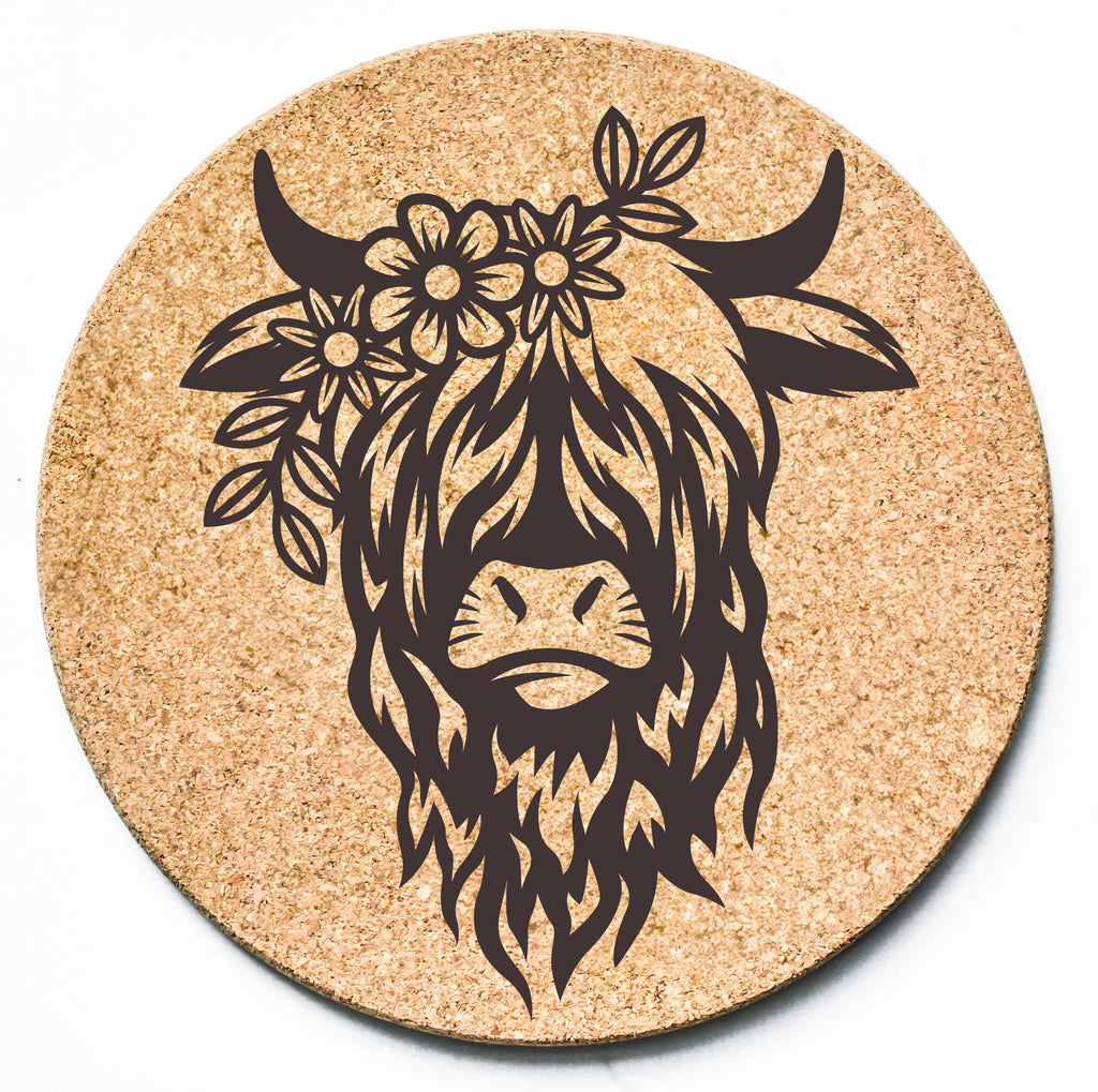 Highland Flowers Trivet