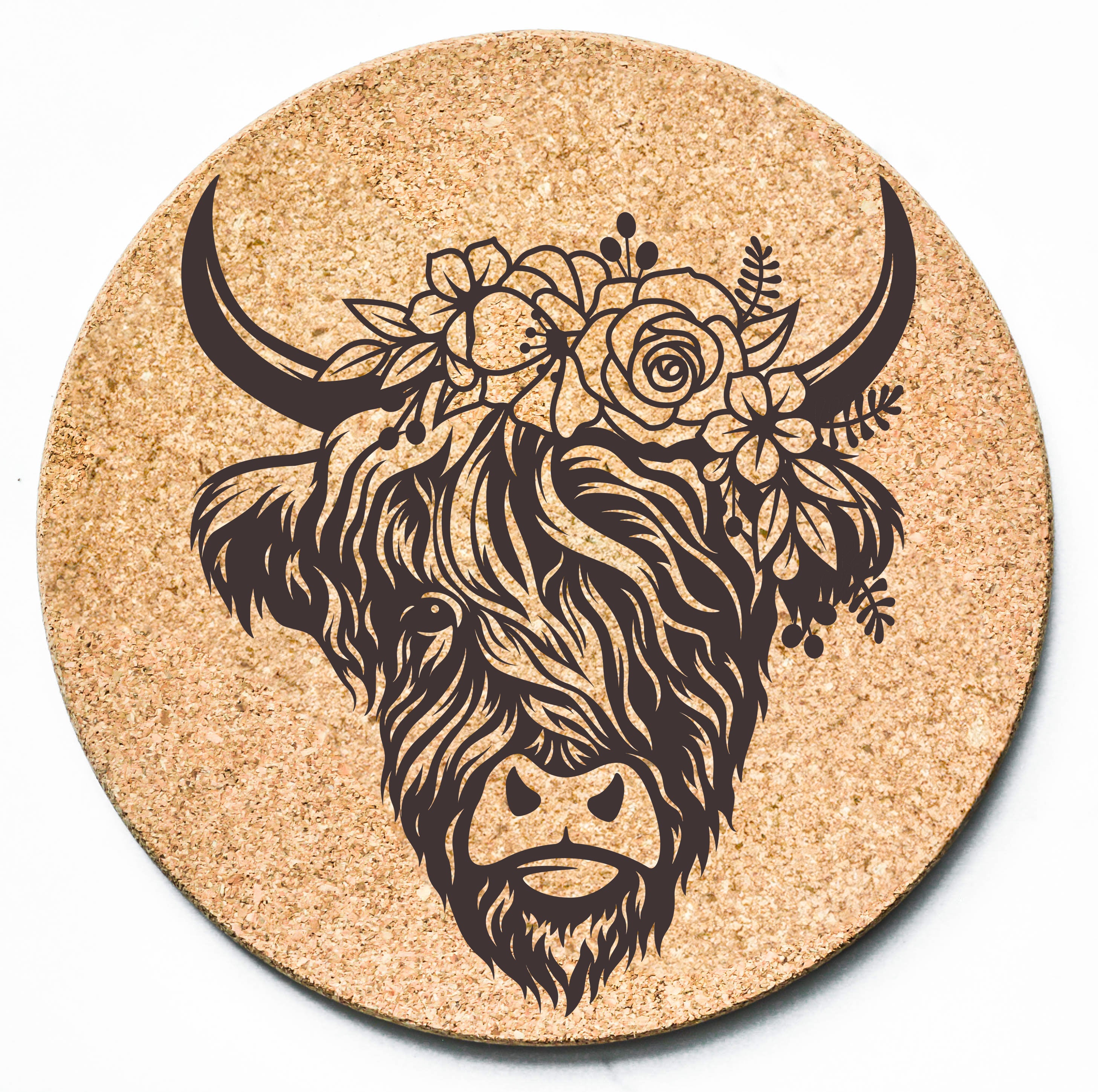 Highland Flowers Trivet