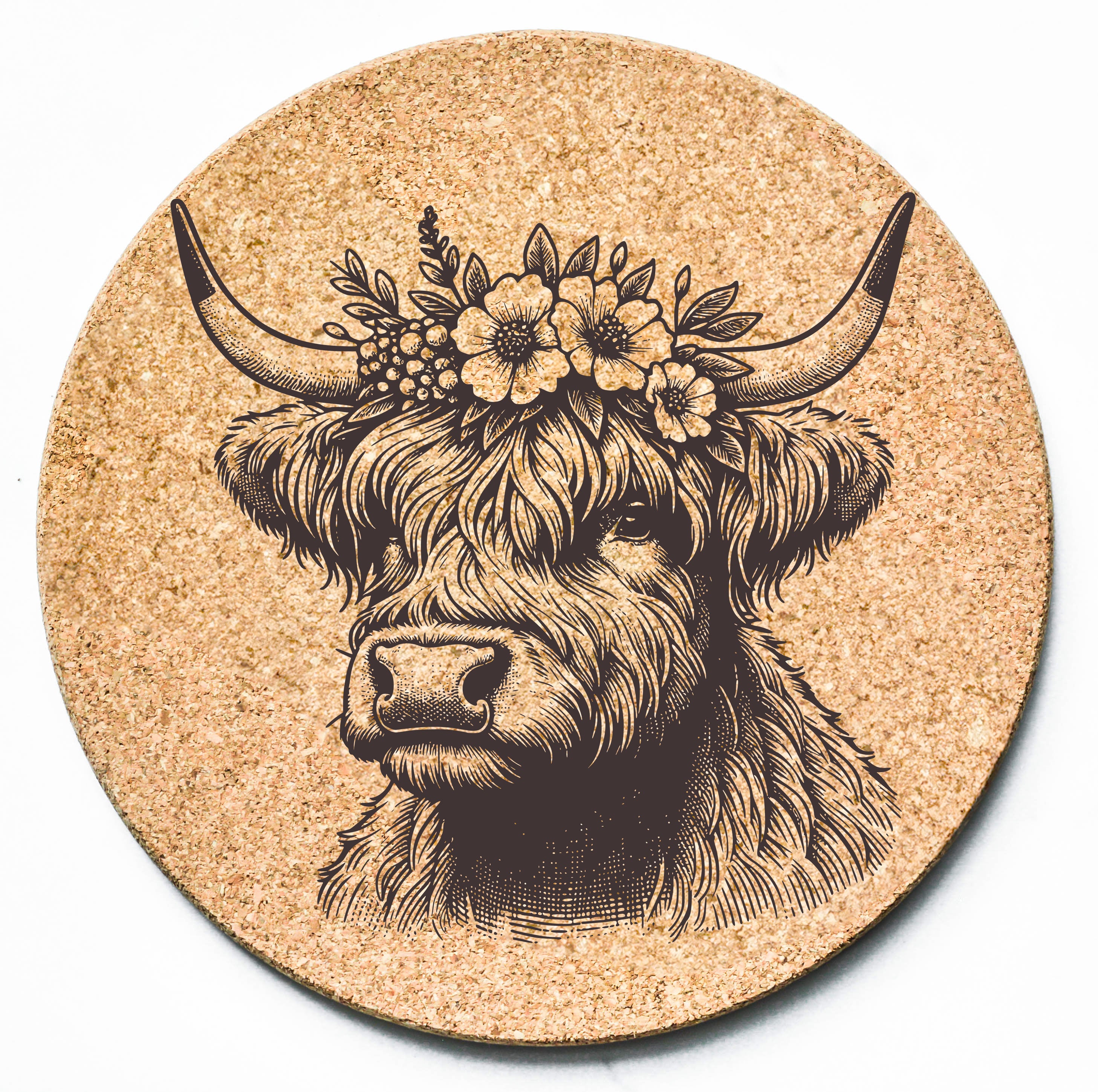 Highland Flowers Trivet