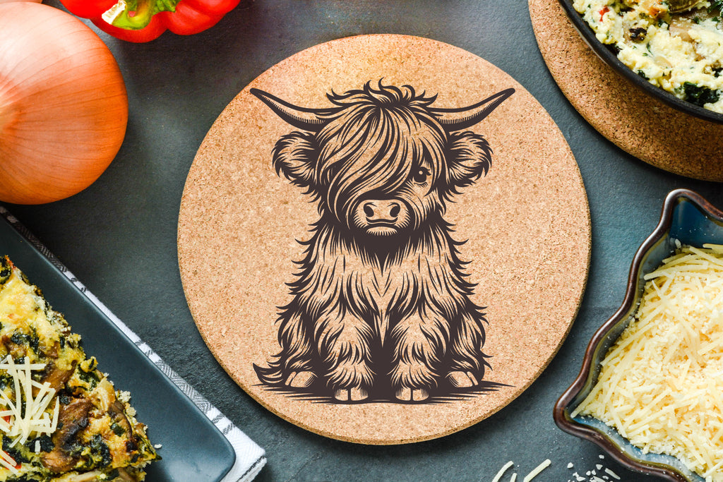 Highland Baby Trivet