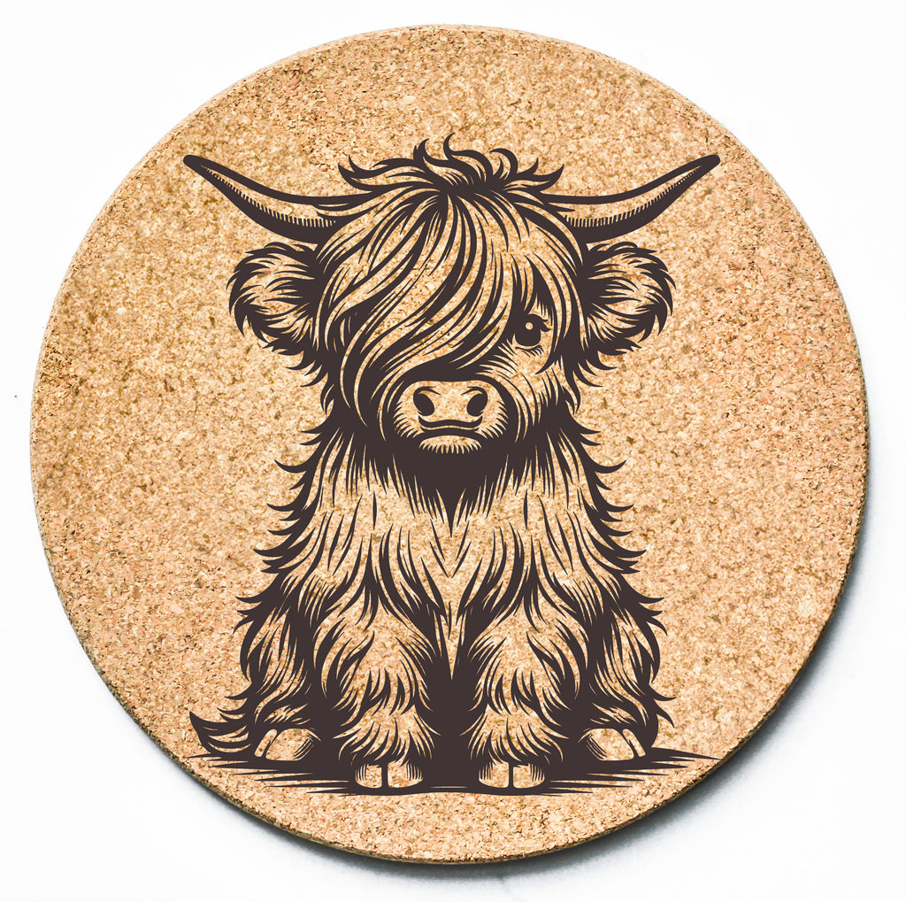 Highland Baby Trivet