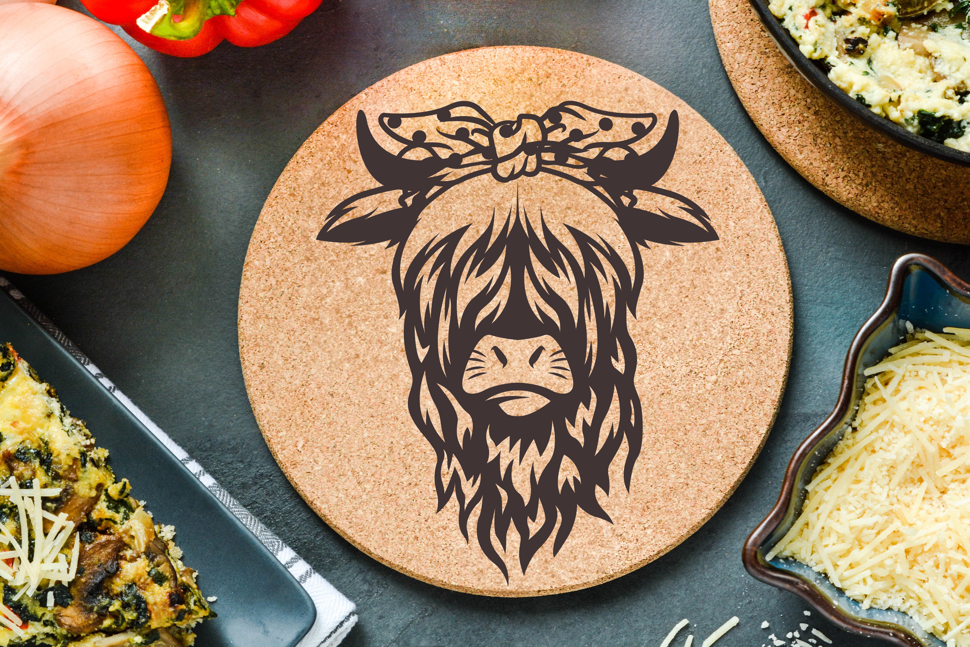 Highland Bowtie Trivet