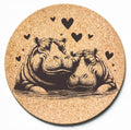 Hippo Love Trivet