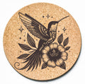 Hummingbird Flower Trivet