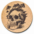 Mushroom Skull Trivet