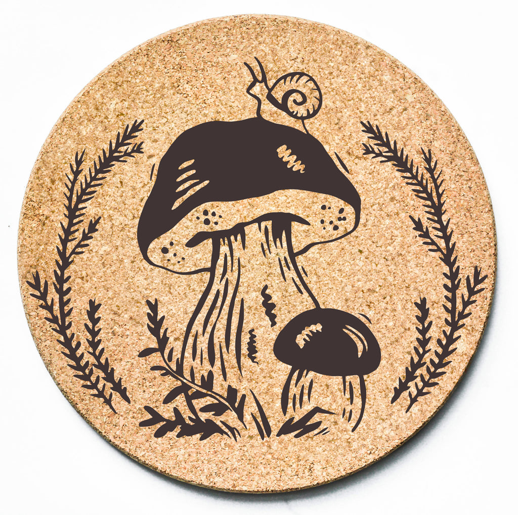 Mushroom Snail Trivet