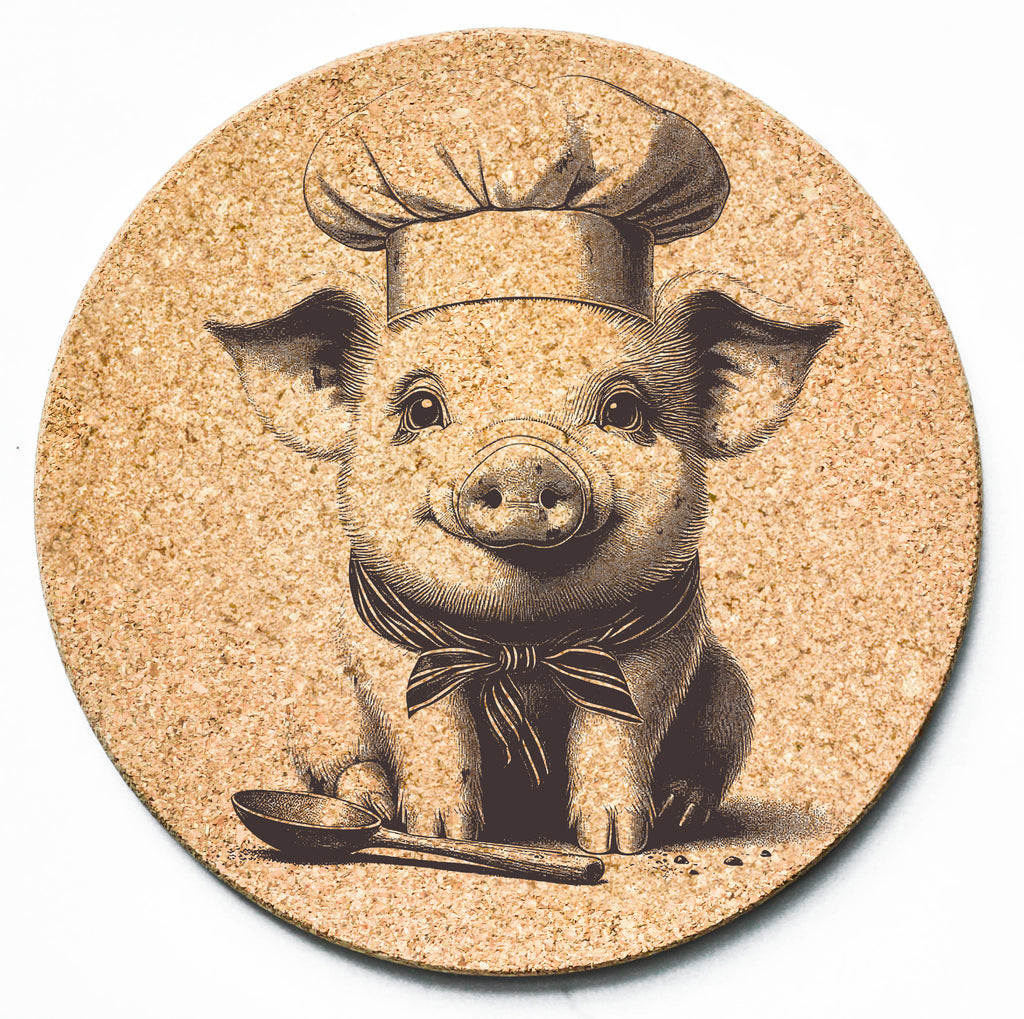 Pig Chef Trivet