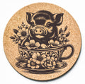 Pig Teacup Trivet