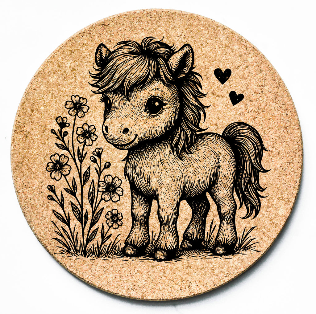 Pony Hearts Trivet