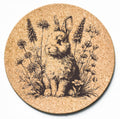 Rabbit Flowers Trivet