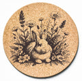 Rabbit Wildflowers Trivet