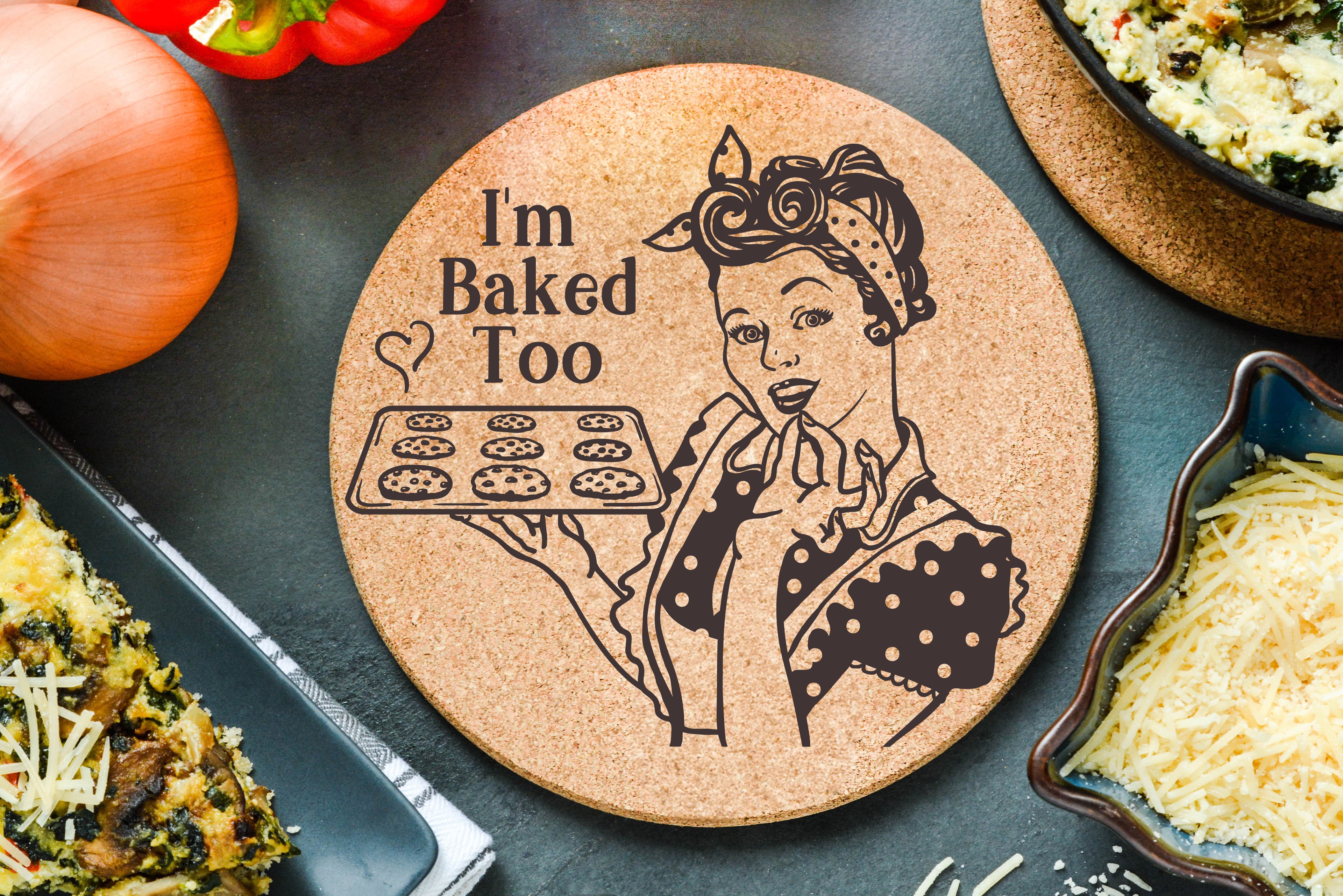 I'm Baked Too Trivet
