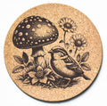 Robin Mushroom Trivet