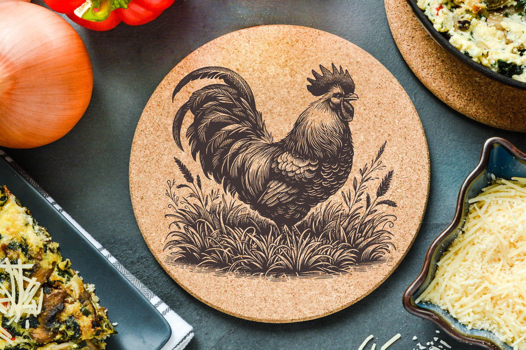Rooster Trivet