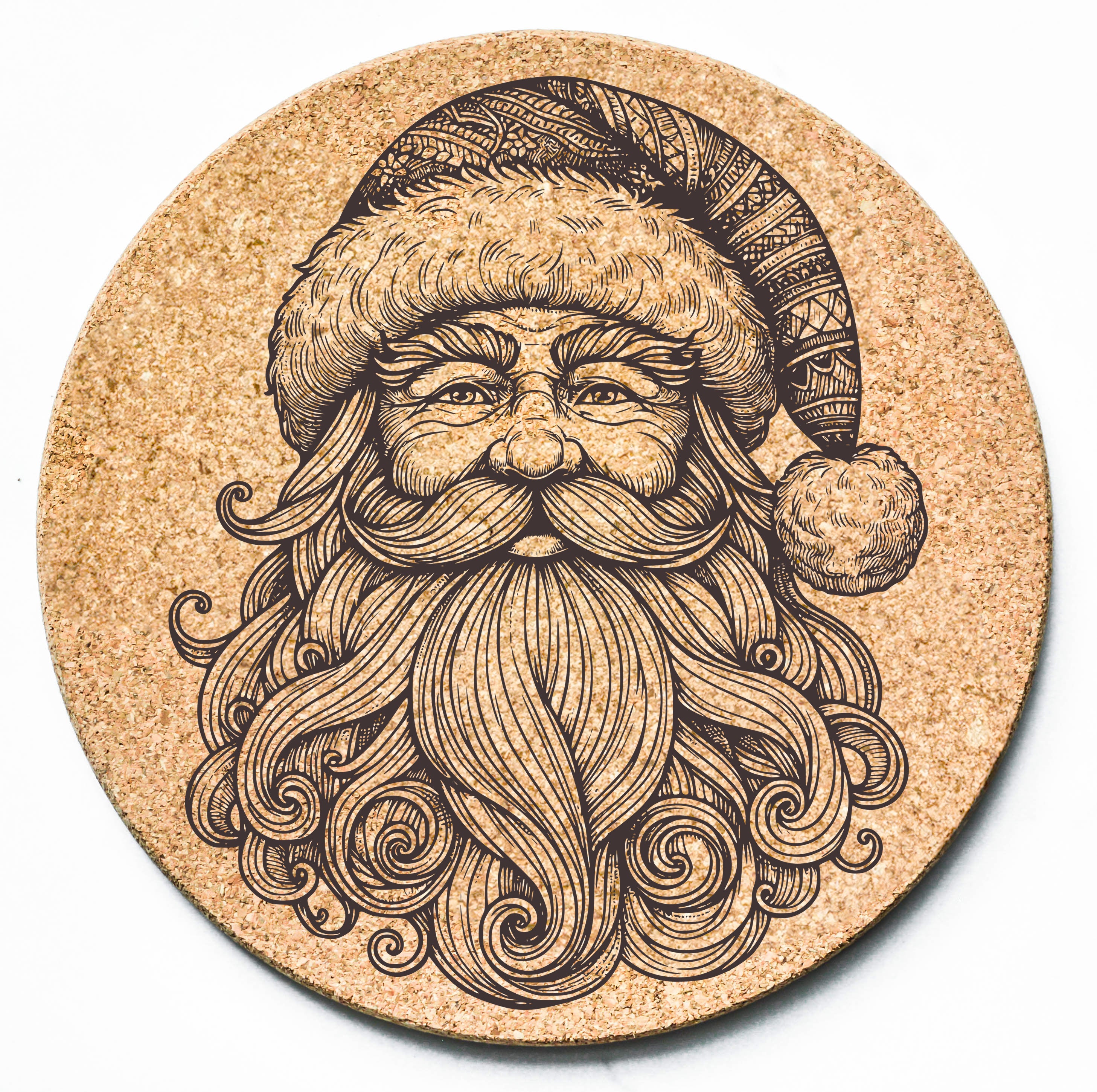 Santa Vintage Trivet