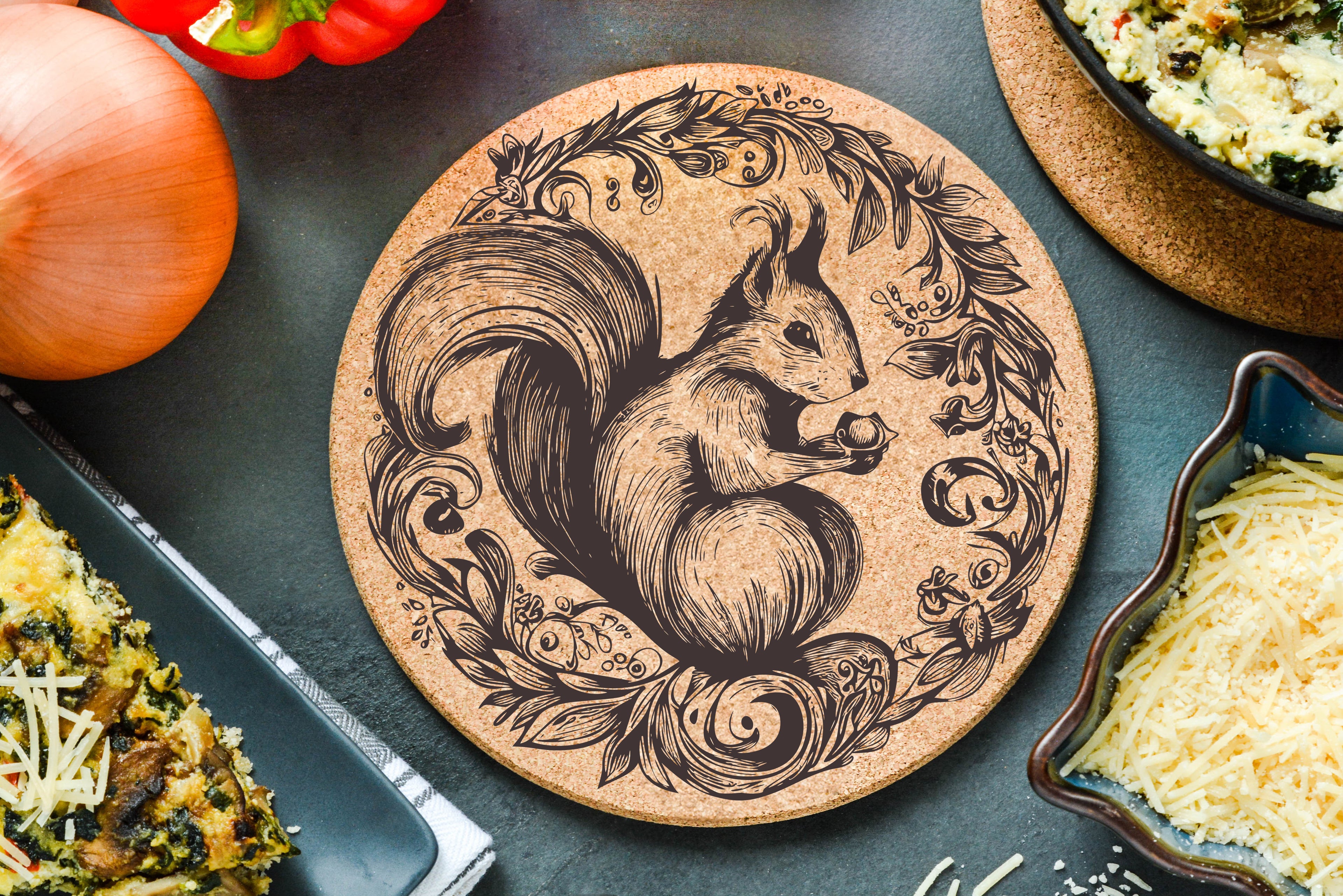 Squirrel Trivet